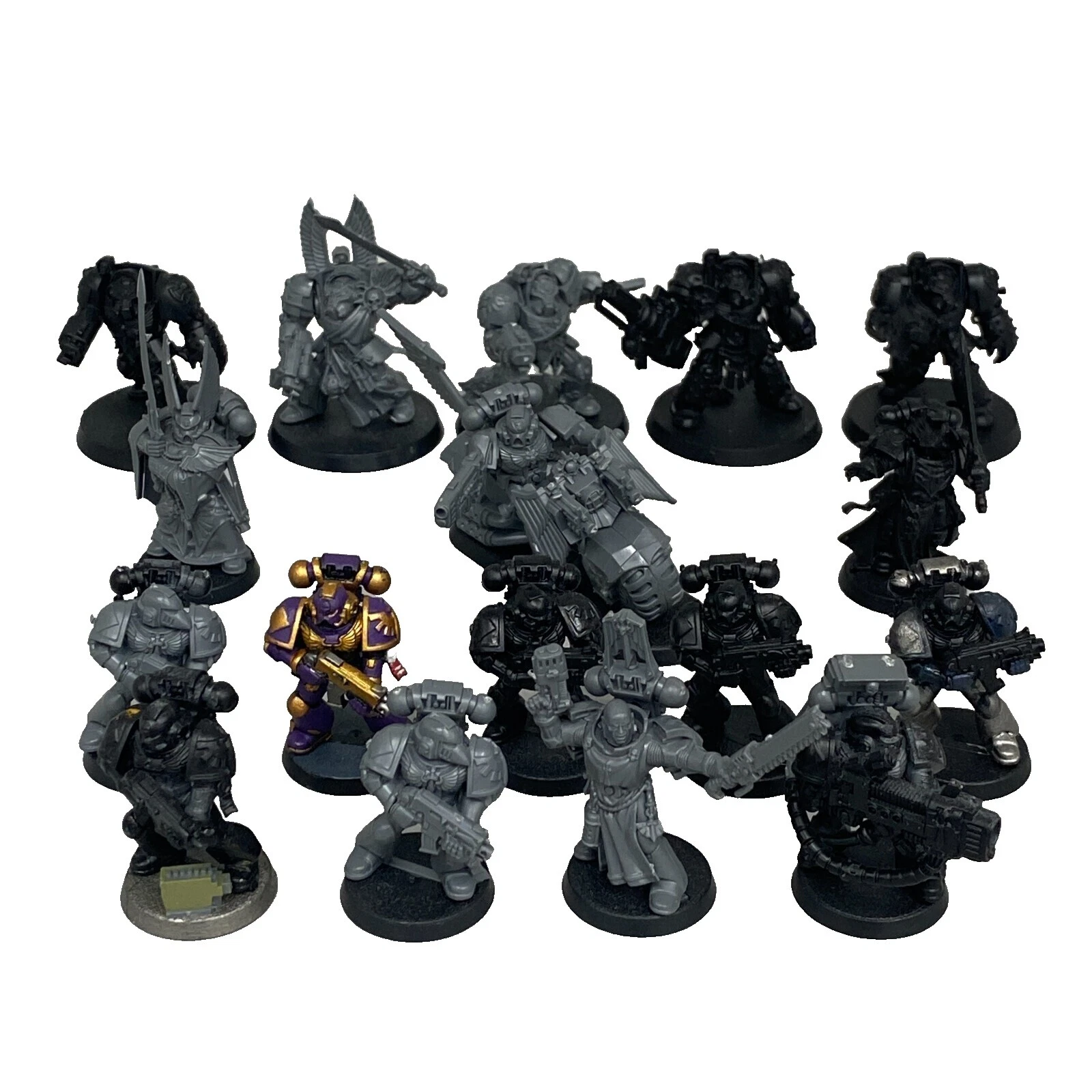 星际战士部分组装/喷涂混批战锤 40k Miniatures