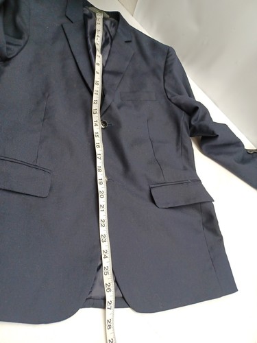 Kidz Blazer Jacket Navyblue Size 16 Notch 2 buttons - Picture 5 of 8