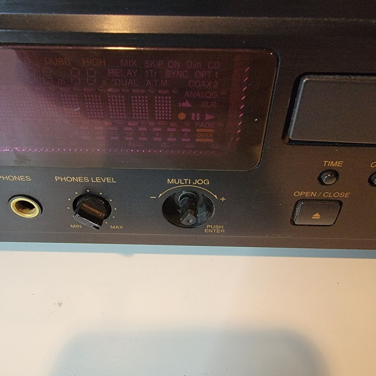 Denon CDR-W1500 CD Dual Drawer Recorder Powers On Does Not Denon CDR-W1500 CD Dual Drawer Recorder Powers On Does Not