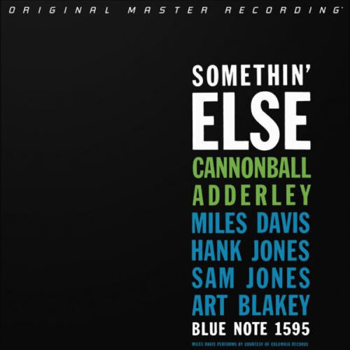 MOFI UDSACD-2270 CANNONBALL ADDERLEY SOMETHIN`ELSE HYBRID SACD NUMBERED !