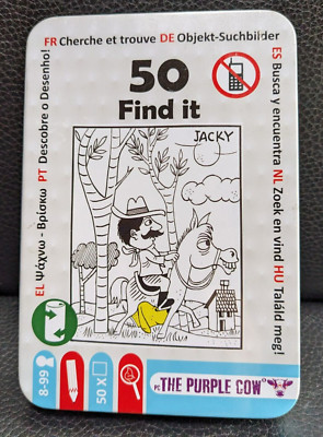 THE PURPLE COW - 50 FIND IT - wie neu