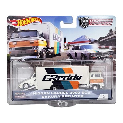 HOT WHEELS Car Culture Team Transport Premium 2018 - 2024 | eBay