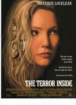 P252/4  Filmplakat (DIN A4)  THE TERROR INSIDE Hether Locklear  Brett Cullen