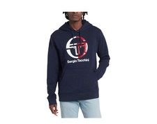 Sergio Tacchini Essential Night Sky Navy/Red/White Hoodie STF21M50175-201