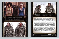 Walk Of Punishment #23 Game Of Thrones Complete Series 2020 Rittenhouse Card