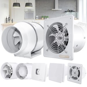 6 Inch Exhaustor Fan Ventilation Bathroom Kitchen Toilet Home