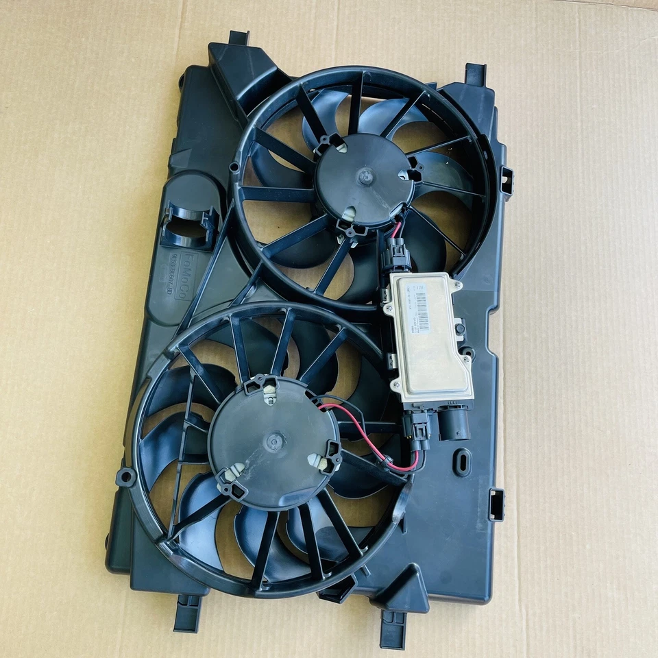 Conjunto de ventilador de refrigeración del radiador Ford Motorcraft para 10-12 Ford Fusion Lincoln MKZ Foto 3 de 4