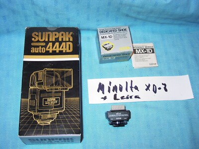 SUNPAK AUTO 444 D Blitz Gerät