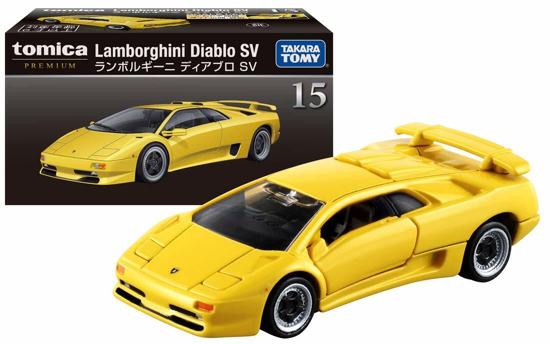 Tomica Premium 15 Lamborghini Diablo SV 1/62 from Japan Die Tomica Premium 15 Lamborghini Diablo SV 1/62 from Japan Die