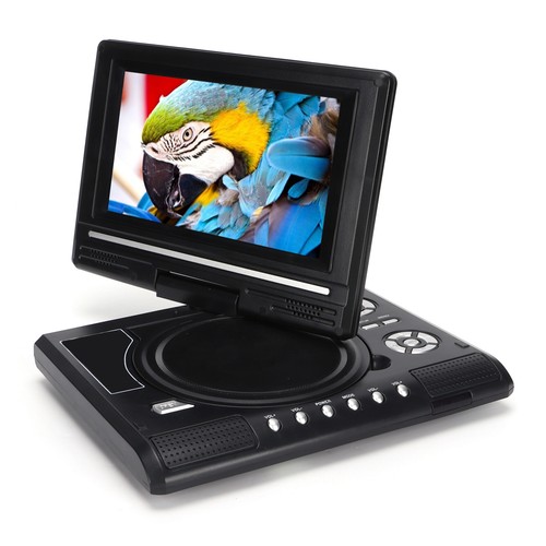 Reproductor de DVD Portátil HD 270° Reproductor de DVD Móvil con Control Remoto USB - Imagen 23 de 48