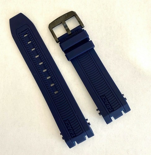 Blue Rubber Watch Band Strap | eBay