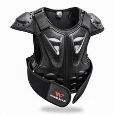 Kinder Brust R&uuml;cken Wirbels&auml;ulenschutz R&uuml;stung Dirt Bike Motocross