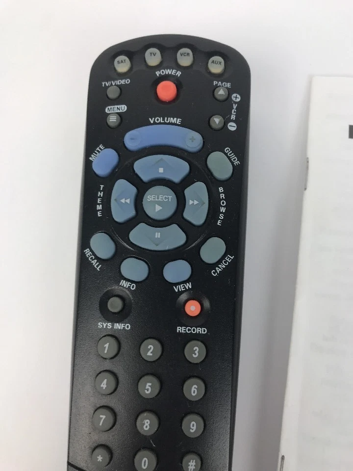 Dish Network Bell ExpressVU IR Remote Control 3700 3900 301 311 Model 103602 - Image 2 of 4