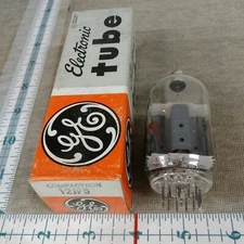 NOS Vintage GE 12JF5 Vacuum Tube Nice Box Beautiful Tube NIB