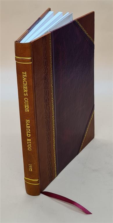 American Culture Issues Teacher's Guide Leather Bound Edition