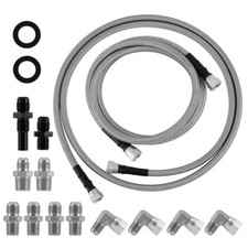 Universal SS Braided Transmission Cooler Line...