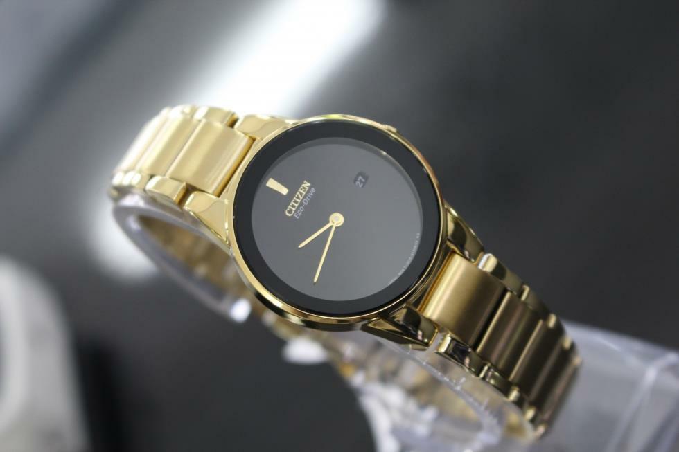 Womens Watch Citizen Stainless Steel Analog Black Dial Women Watch