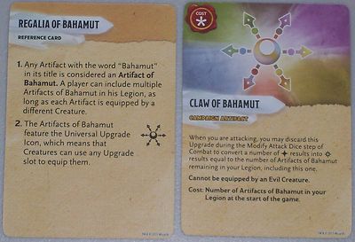 CLAW OF BAHAMUT/TIAMAT Dungeons and Dragons D&D ATTACK WING Tyranny of month 6