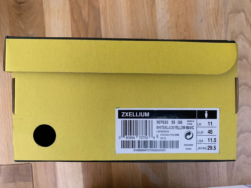 Гоночные туфли Mavic Zxellium Carbon — размер 46 — новые из старых запасов/новые в коробке - Изображение 4 из 4