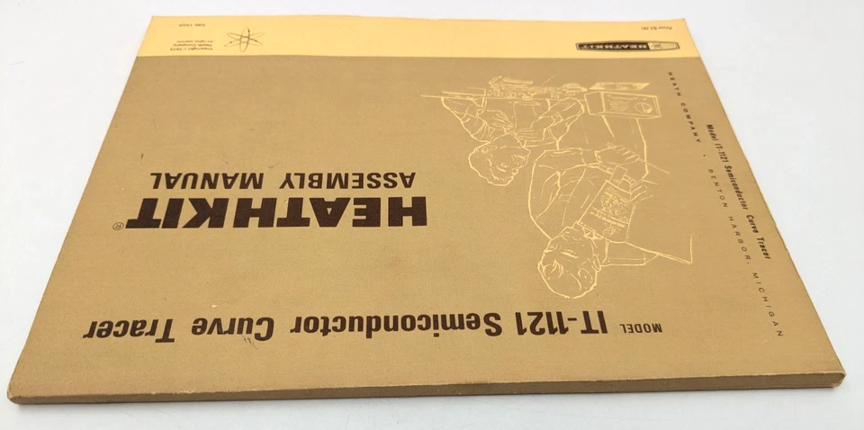 Original Heathkit Curve Tracer IT-1121 Assembly Manual - Image 4 of 4