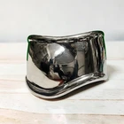 Tiffany & Co. Elsa Peretti Bone Cuff Right Hand Ruthenium