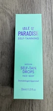 Isle of Paradise Face & Body Self Tanning Drops Medium - 1.01, 30 ml Sealed