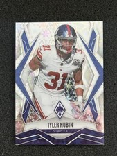 2025 Panini Phoenix Tyler Nubin #63 Silver Winter Parallel Snowflakes. 