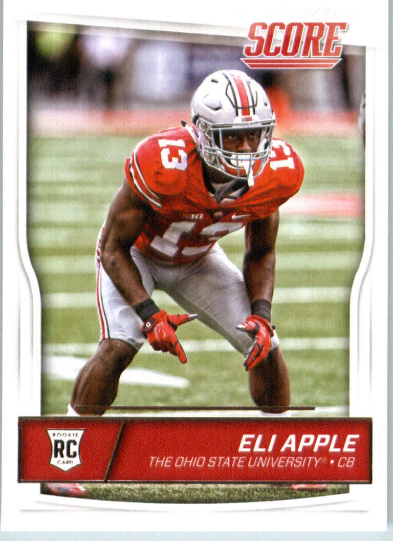 Eli Apple Panini Score #414 Base