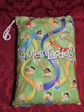 Chutes And Ladders Backpack Game Beach Towel Set 58"x58" Tote Bag  Game Pieces