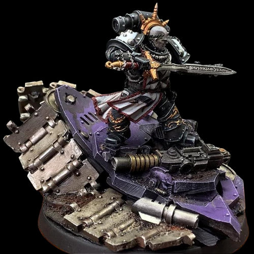 Horus Heresy Sigismund, First Captain Of The Imperial Fists Warhammer30k Painted - Picture 10 of 10