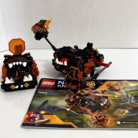 LEGO Nexo Knights Chaos Catapult 70311 & Moltors Lava Smasher 70313