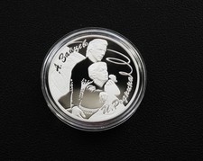 Russland 3 Rubel 2010 PP , Silber  1 oz. ~ Eiskunstl&auml;ufer , nur 3000 Ex.