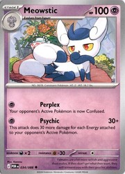 Meowstic 034/088 Mega Evolution: Perfect Order