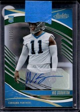 2025 Absolute Nic Scourton Signature Rookies Spectrum Green #/25