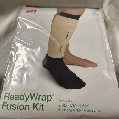 L&R Solaris Ready Wrap Compression Calf Leg Fusion Kit Beige w/One Liner - Long