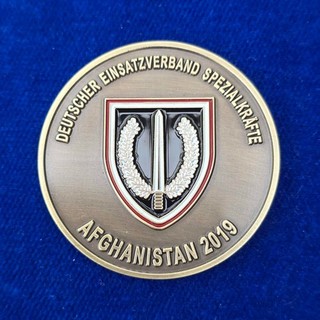 KSK Coin Afghanistan 2019 Resolute Support EOD Command Special Forces Bundeswehr