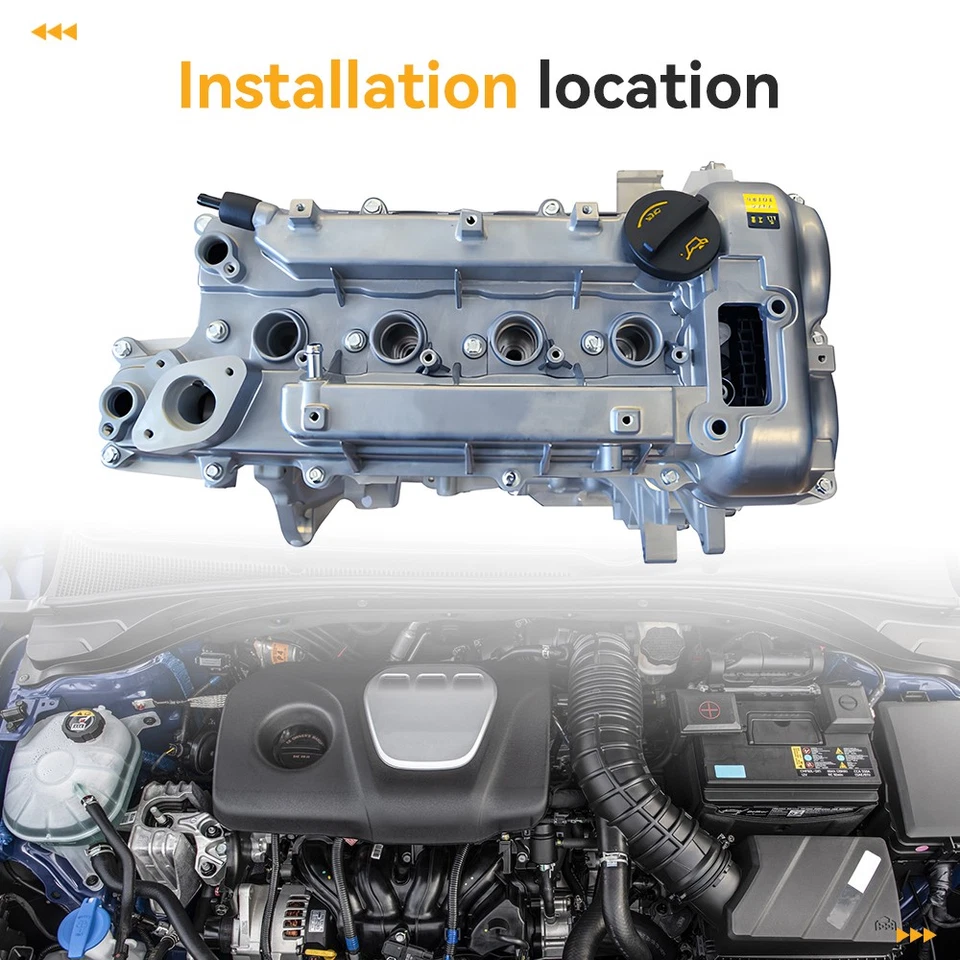 For Hyundai Kia 2012-2019 GAS Auto Engine G4FD 1.6L Long Block Engine Assembly Foto 3 de 4