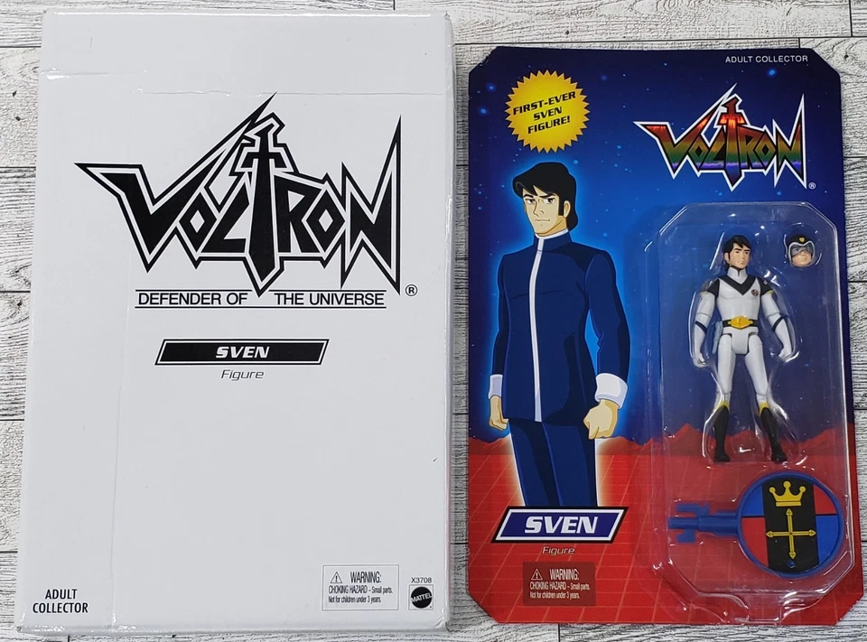 Figura Piloto León Azul Sven Voltron 3.75" Mattel Matty Collector Club 2012 Foto 2 de 4