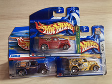 Hot wheels x 3 Ford Anglia Panel Vans including rare Super Treasure Hunt new