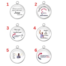 Charlie Kirk Legacy Collection – “Make It Your Mission” Memorial Charms