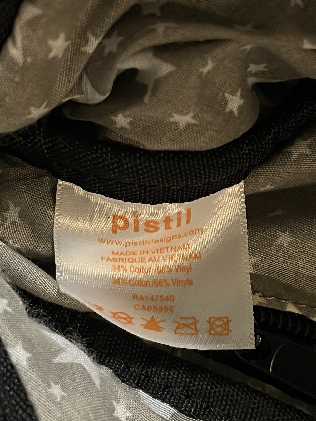 Pistil Bright Geometric Patterned Adjustable Wais… - image 6