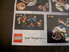 Vintage (1999) LEGO - ROCK RAIDERS Sets Poster - VERY RARE