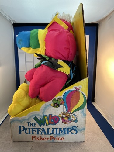 Tucán Fisher Price 1987 vintage “The Wild Puffalumps” en embalaje original difícil de encontrar - Imagen 3 de 8