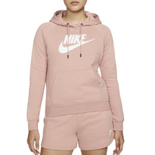 NIKE SPORTWEAR ESSENTIAL FELPA DONNA CON CAPPUCCIO E LOGO NIKE SUL PETTO