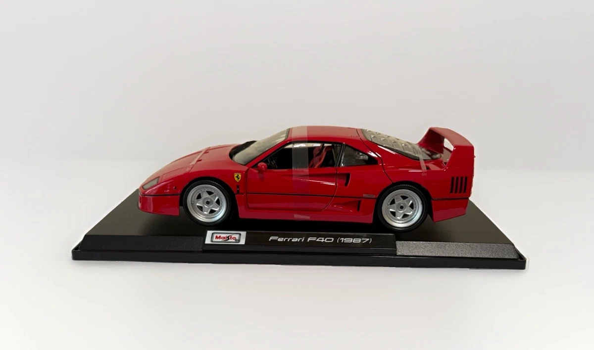 Maisto Special Edition 1:18 1987 Ferrari F40 Red Diecast Car