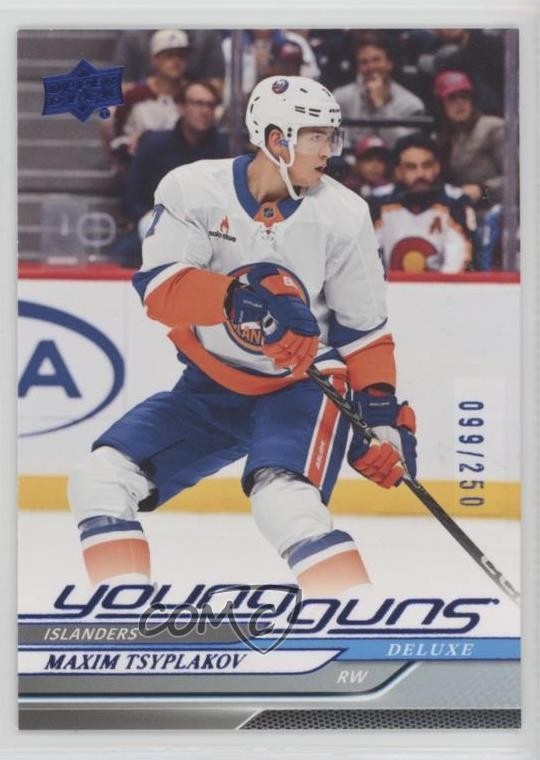 2024-25 Upper Deck Series 2 Young Guns Deluxe /250 Maxim Tsyplakov #463 0h6w