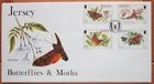 1991 Butterflies and Moths Jersey First Day Cover Last One