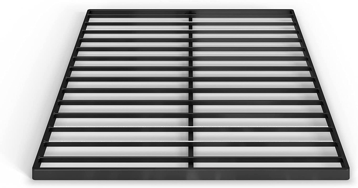 Quick Lock Bunkie Board, Box Spring & Bed Slat Replacement, Metal Frame with Ste