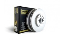 Hart Premium Tarcze 2X Bremsscheiben Ø 280 BelüFtet FüR Opel Astra G