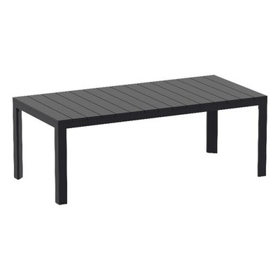 Compamia Atlantic XL 83-110 inch Extendable Dining Table in Black finish